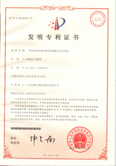 一种控油祛痘组合物及其制备方法与应用