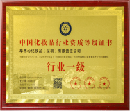 中国化妆品行业一级