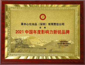 2021中国品牌影响力新锐品牌